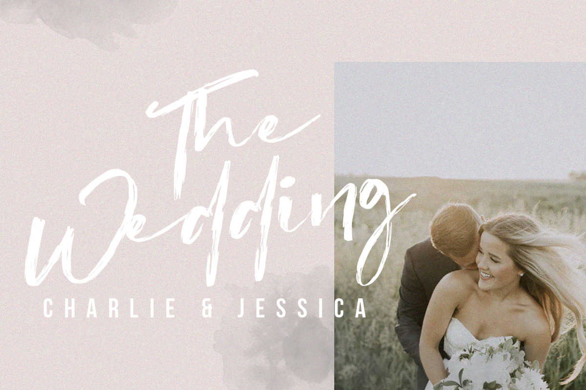 Aliters // Rough Script Font preview 7