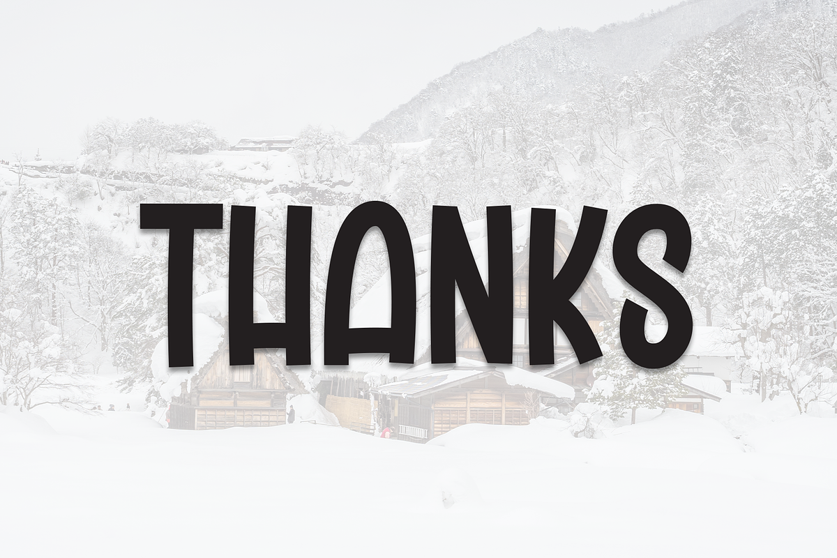 Snow House | Script Font, a Script Font by Scratchones (Photo 8 of 8)