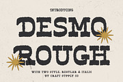 Desmo Rough, a Slab Serif Font by Craft Supply Co. (Thumbnail 1 of 8)