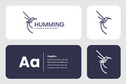 Minimalist Line Art Humming Bird, a Branding & Logo Template by Artnivora.Std (Thumbnail 2 of 4)