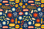 BACTERIUMS patterns & illustrations, an Education Illustration by Nastya Tkachova (Thumbnail 12 of 13)