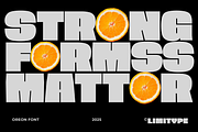 Oreon - Bold Font, a Sans Serif Font by limitype (Thumbnail 2 of 15)
