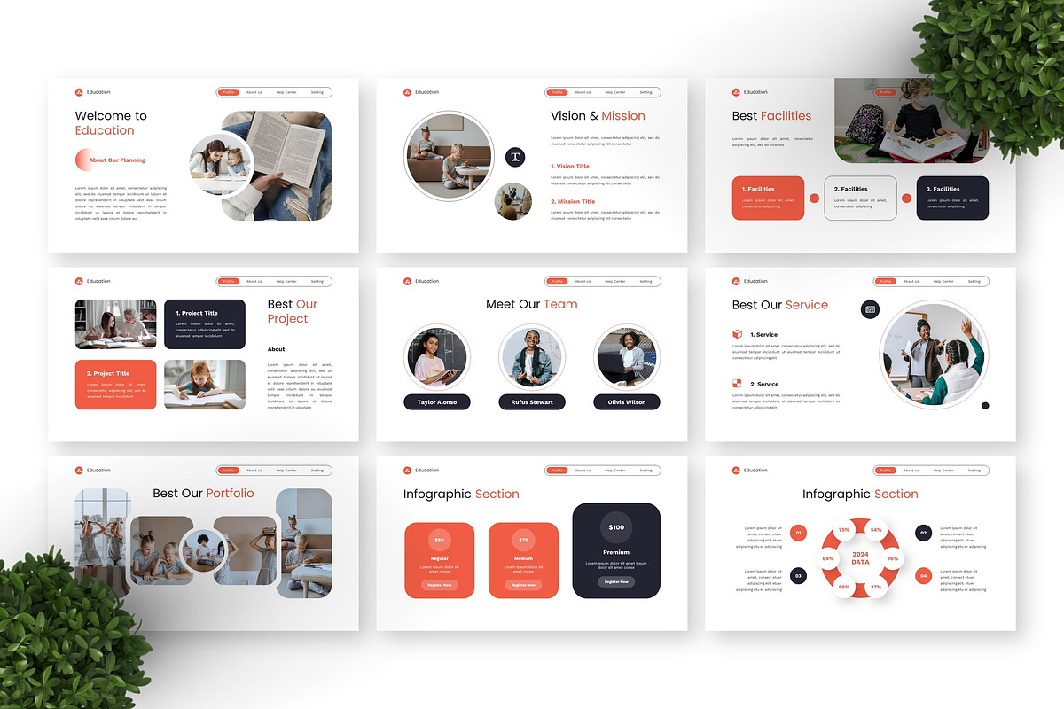Education - Kindergarten Keynote preview 4