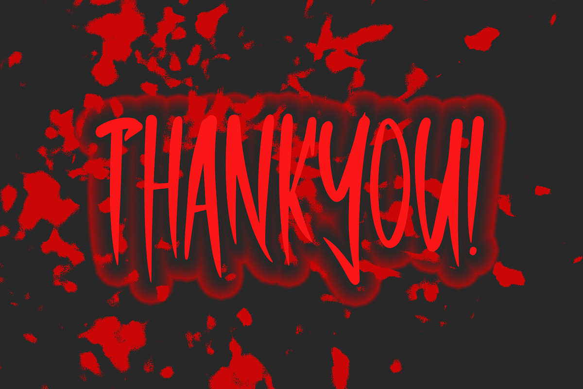 RUMADARAH - Halloween Horror Font, a Font by NTC Graphic (Photo 9 of 9)