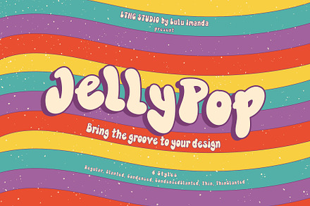JellyPop Retro Groovy