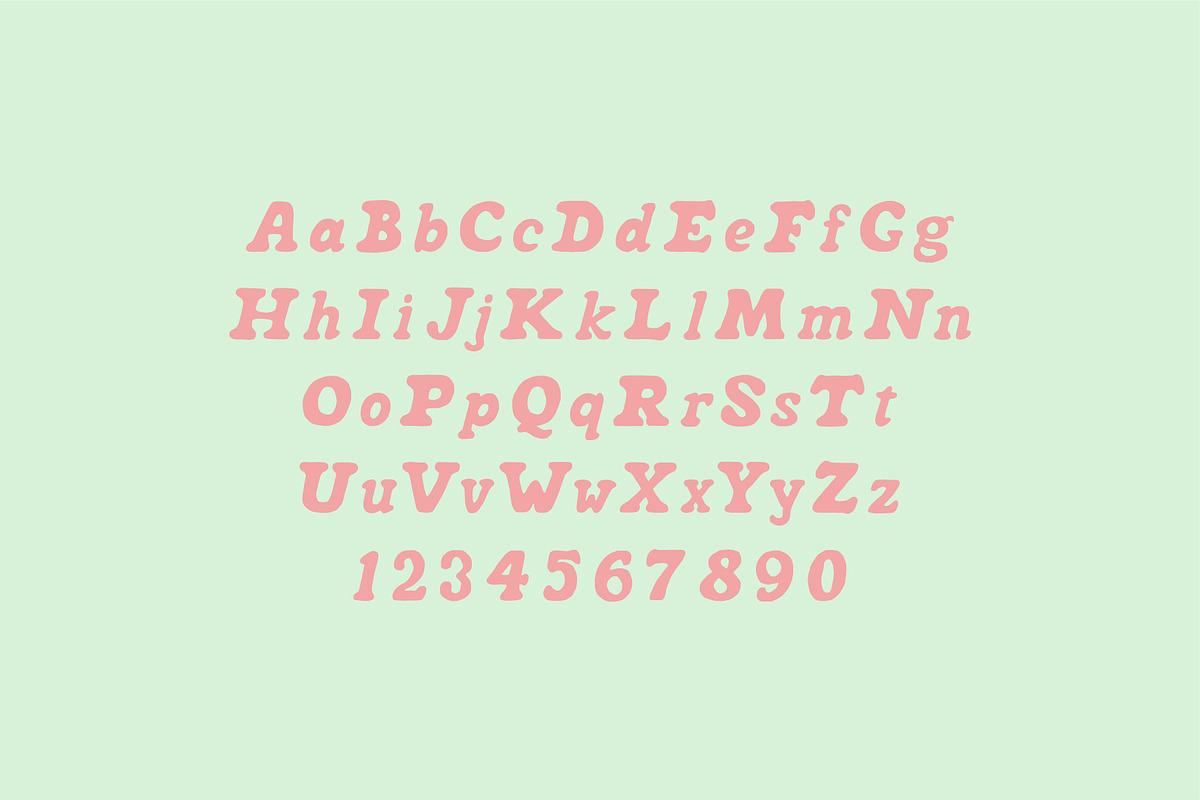 Nashira - Fluffy Hand Drawn Typeface, a Font by Craft Supply Co. (Photo 7 of 9)