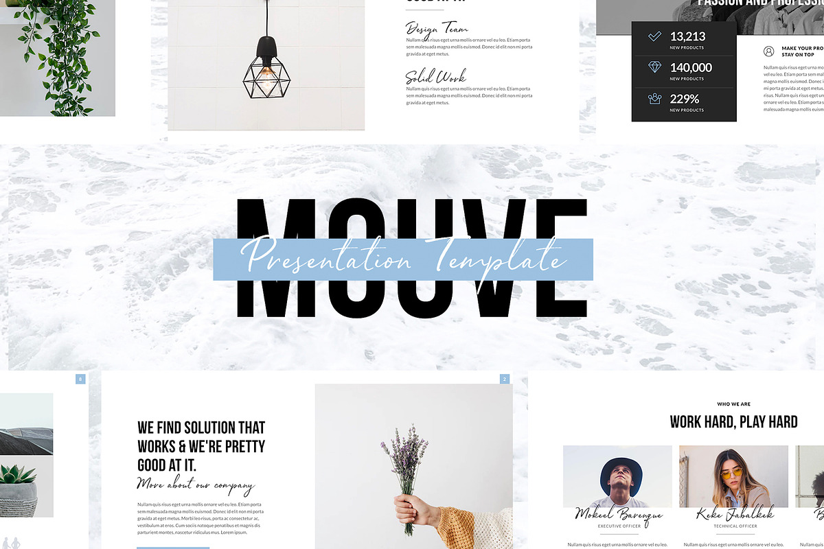 MOUVE - Elegant Keynote Template, a Presentation Template by Slidehack (Photo 2 of 5)