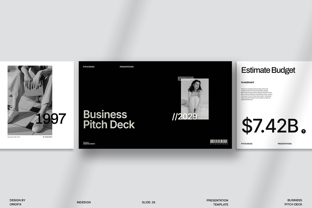 Business Pitch Deck Presentation, a Presentation Template by Oriofix (Photo 5 of 12)