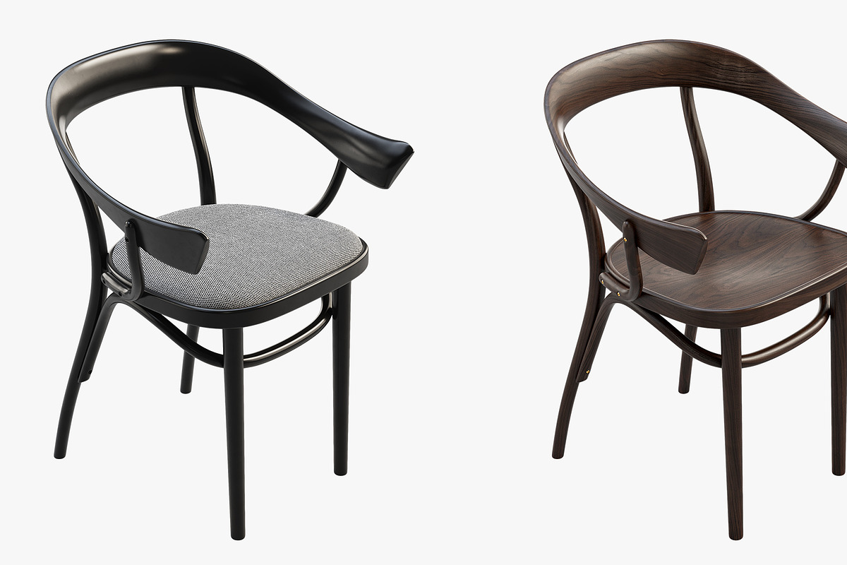 Bistrotstuhl by Nigel Coates, a Furniture 3D Model by 3dmitruk (Photo 6 of 14)