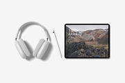 Tablet Pro Mockup, an iPhone Mockup by zuhraabdullah (Thumbnail 2 of 6)