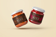 Jam Jar Mockup Set | Label Design, a Cups & Container Mockup by Deeplab (Thumbnail 10 of 14)