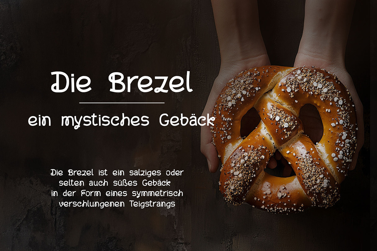 Brezel Herz Cyrillic Font, a Handwritten Font by IraDvilyuk (Photo 5 of 9)