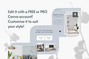 Social Media Template For Interior D