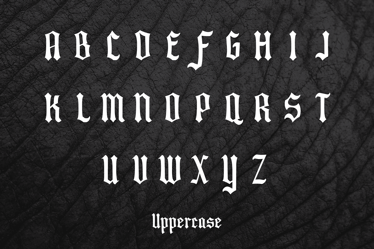 Victor Gothic, a Blackletter Font by EW Type Foundry (Photo 4 of 13)