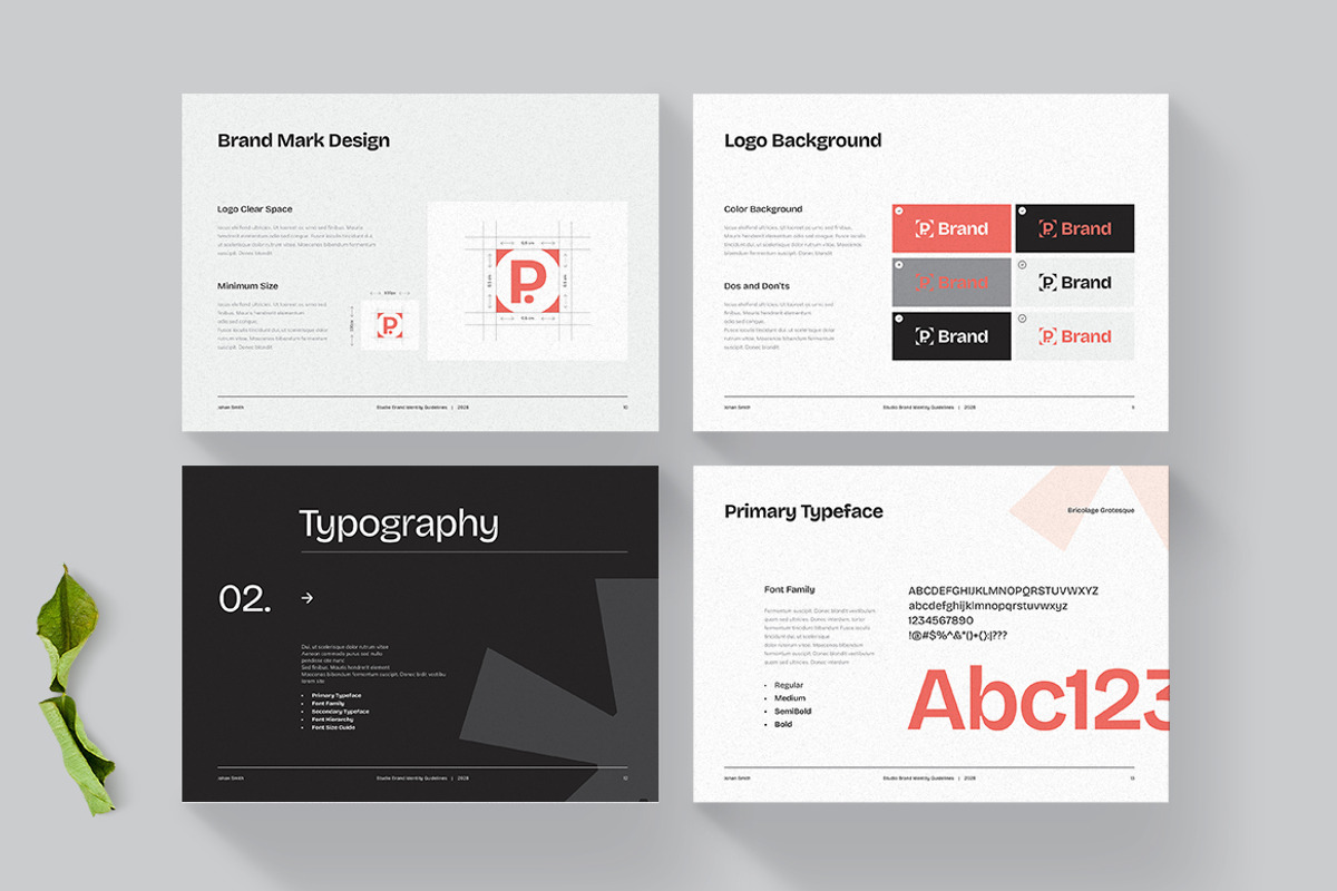 Brand Guidelines Template | Canva, a Brochure Template by HiveArts (Photo 4 of 7)