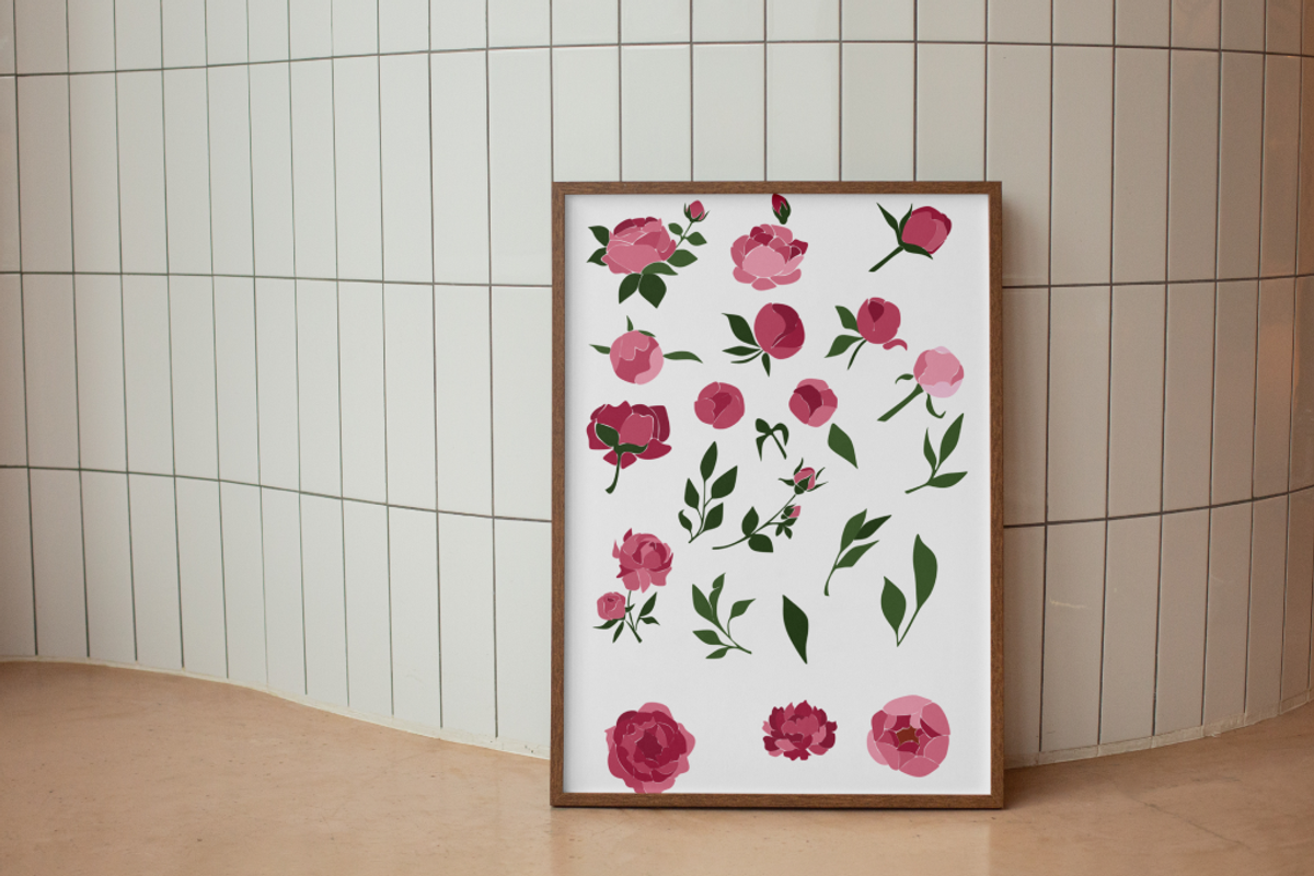 Spring set, vector illustrations, an Illustration by Yana_mide (Photo 11 of 11)