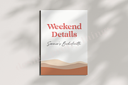 Desert Bachelorette Suite Template, a Templates & Theme by designprettythings (Thumbnail 2 of 5)