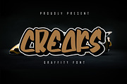 Creaks - Graffiti Font, a Script Font by skiiller studio (Thumbnail 1 of 7)