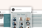 LinkedIn Square Posts SeaGreen&Grey, a Social Media Template by digital.incubator.yum (Thumbnail 6 of 9)