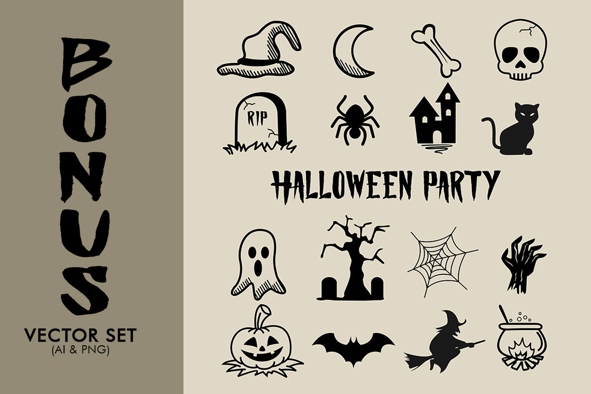 Gloomy Night Display Font preview 7