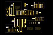 Agatha Font, a Font by yaisalinas (Thumbnail 8 of 11)