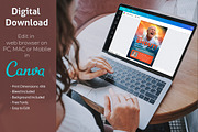 Shout Church Flyer Canva Template, a Flyer Template by loswl (Thumbnail 3 of 5)