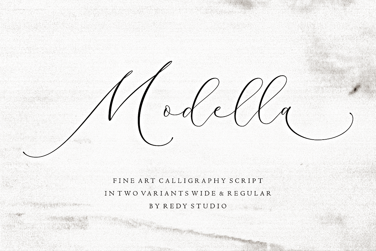 Modella - Modern Wedding Fonts preview 3