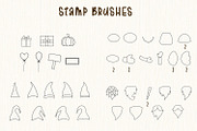 Gnome Creator Brushes for Procreate, a Brush Add-On by Nova Studio (Thumbnail 2 of 5)