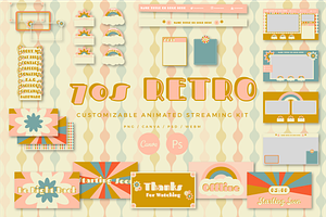 Streaming: 70s Retro Twitch/Stream