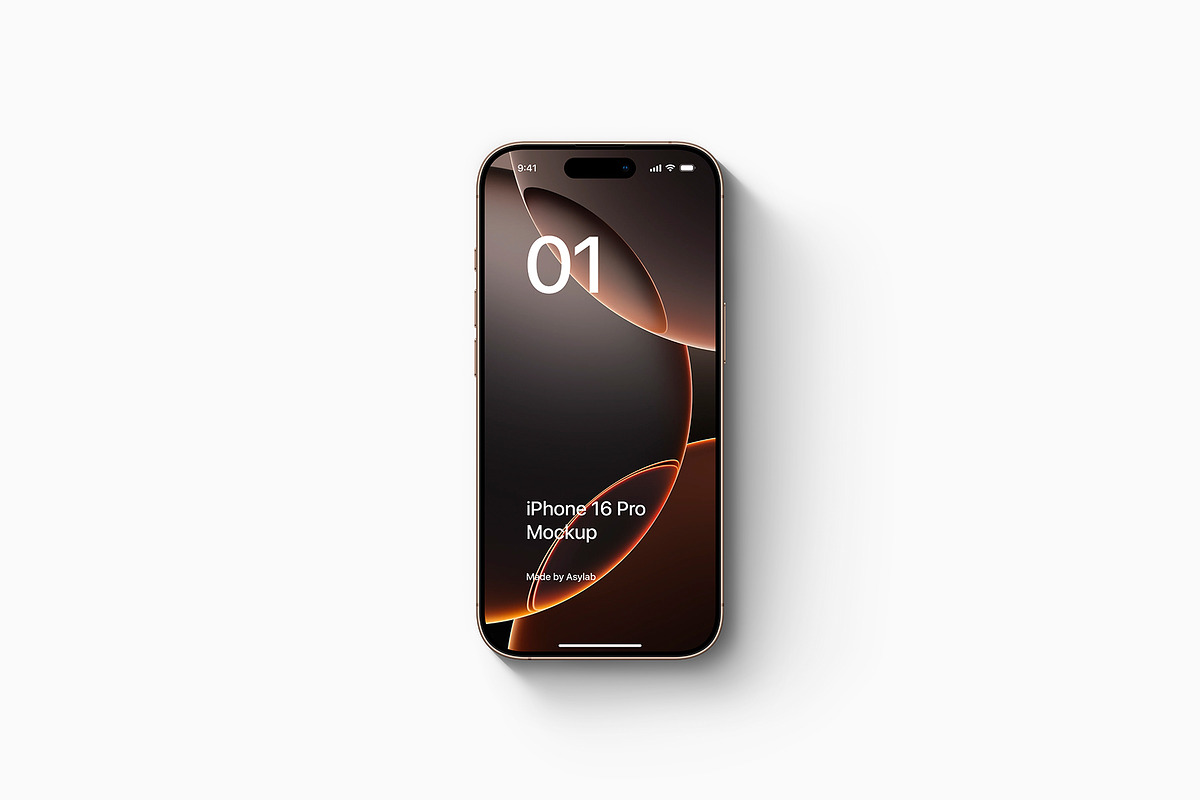 iPhone 16 Pro - 24 Mockups Scenes, an iPhone Mockup by Asylab (Photo 10 of 58)