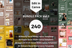 Canva Social Media Templates Bundles