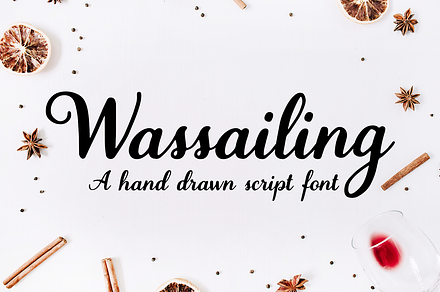 Wassailing font