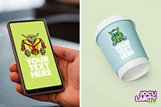 Funny Robots Cartoon Illustration, a Technology Illustration by Jocularity Art (Thumbnail 2 of 3)