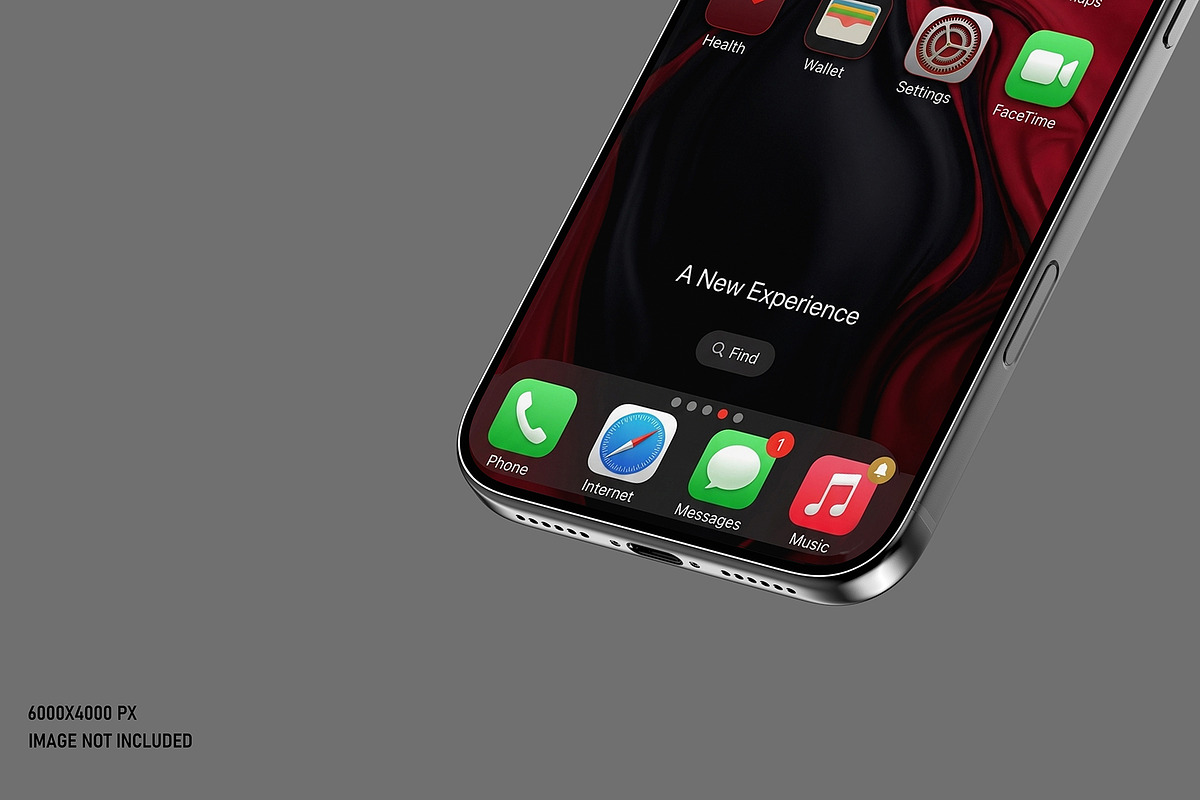 iPhone 17 Pro Max Close-up Mockup, an iPhone Mockup by pixelmock (Photo 15 of 22)