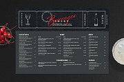Contemporary Menu Template, a Flyer Template by BrandPacks (Thumbnail 2 of 4)