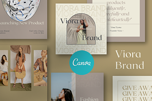 Viora - Canva Instagram Template