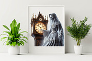 Steampunk Halloween Sublimation Cli, an Illustration by SVGArt (Thumbnail 5 of 8)