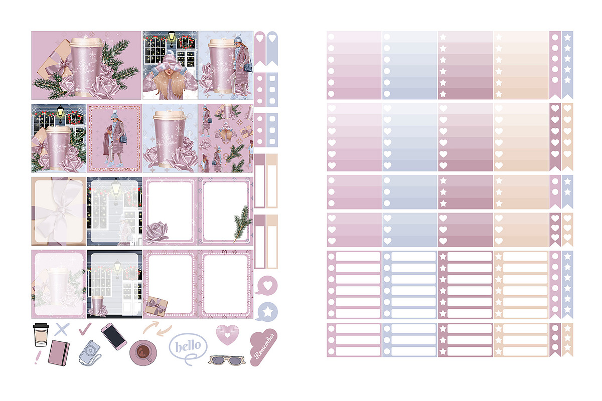 New Year Erin Condren VERTICAL, a Design Template by DigitalDesignAI (Photo 2 of 10)