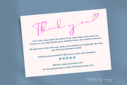 Minimal Thank You Card Template, a Card Template by Elegant_Studio44 (Thumbnail 6 of 6)