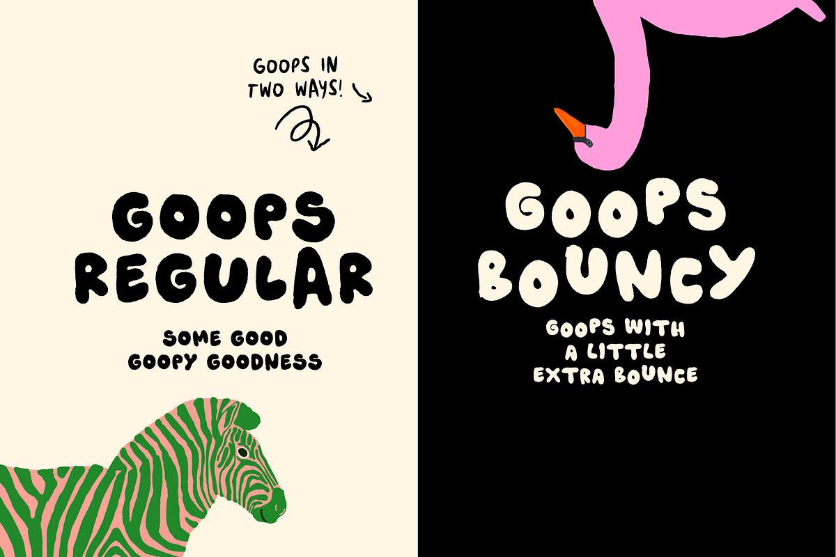 Goops Font Free Downloadv - UIFreebies