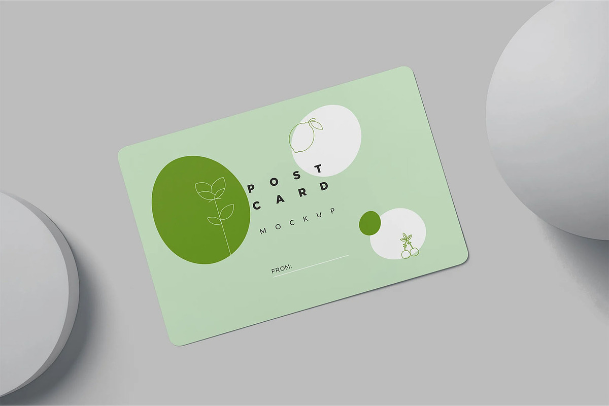 6 x 4 Inches Postcard Mockups, an Advertising Mockup by megostudi0 (Photo 4 of 6)
