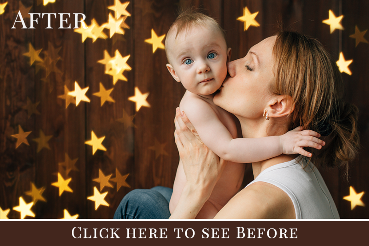 Gold Stars Bokeh Photo Overlays, a Layer Style Add-On by BrownLeopard (Photo 6 of 9)