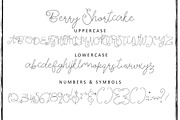 Berry Shortcake Font, a Script Font by Creativeqube Design (Thumbnail 2 of 2)
