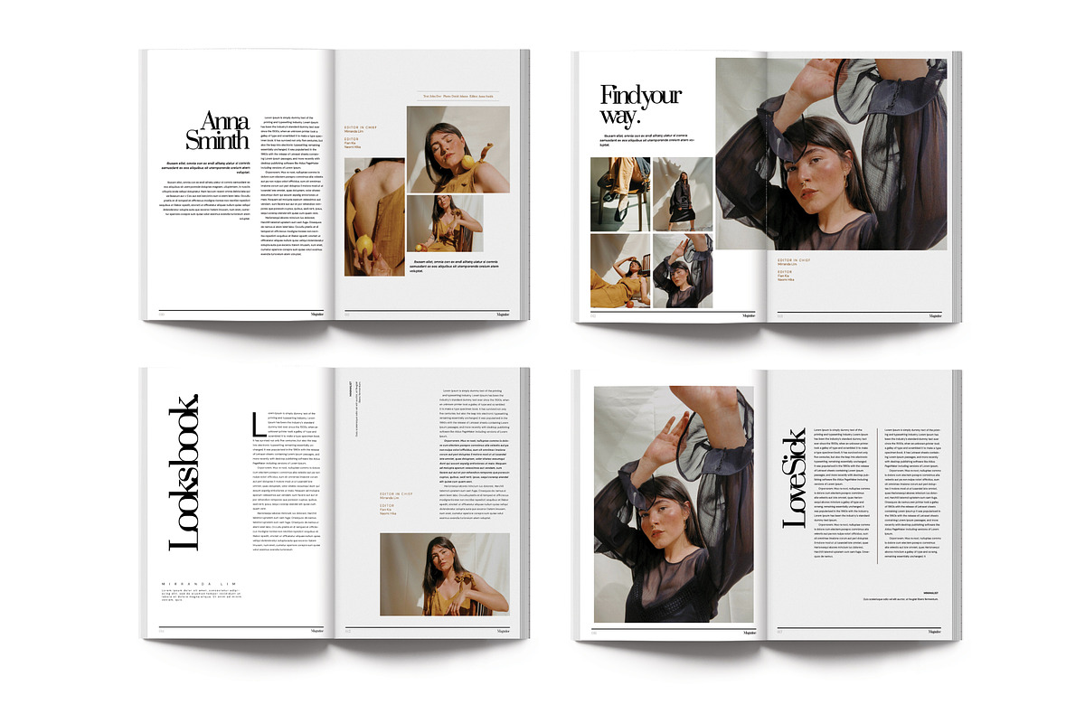 Professional Magazine Template, a Magazine Template by TMint Play