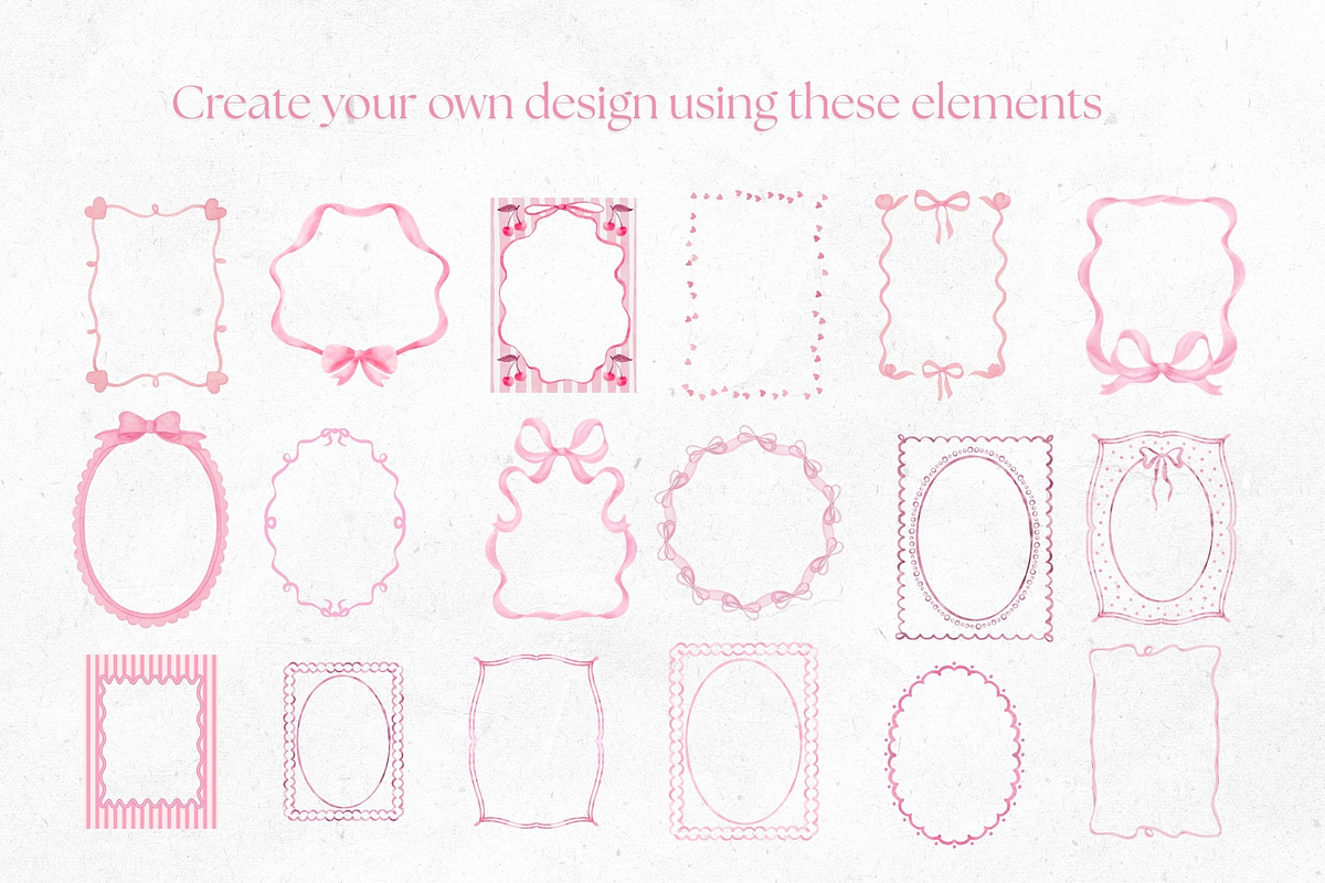 Whimsical Love Hand Drawn Collection, an Object Graphic by Design By Hira (Photo 3 of 8)