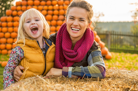 123n Portrait of smiling mother and, a Person Photo by Alliance Images
