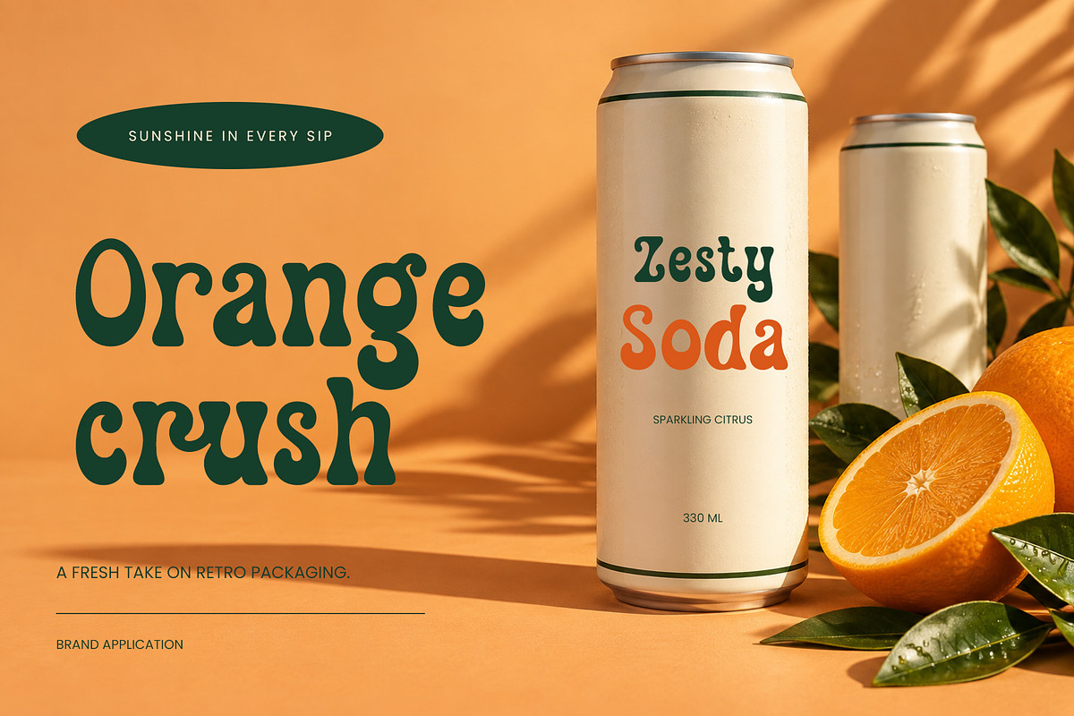 Boovela || Retro Groovy Display Font, a Serif Font by Ermedia Studio (Photo 5 of 10)