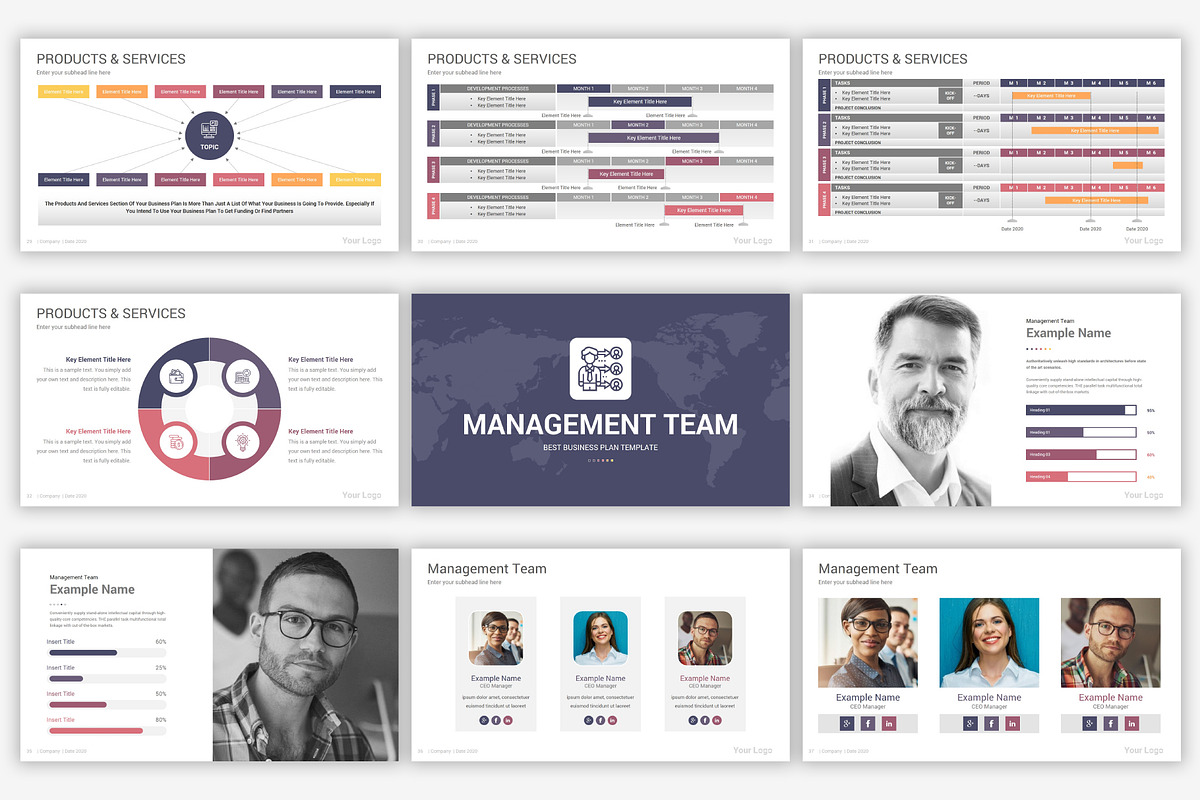 Comprehensive PowerPoint Bundle, a Presentation Template by SlideOne (Photo 37 of 81)