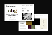 GUES Brand Guidelines Presentation T, a Presentation Template by Slide-Agency (Thumbnail 7 of 15)
