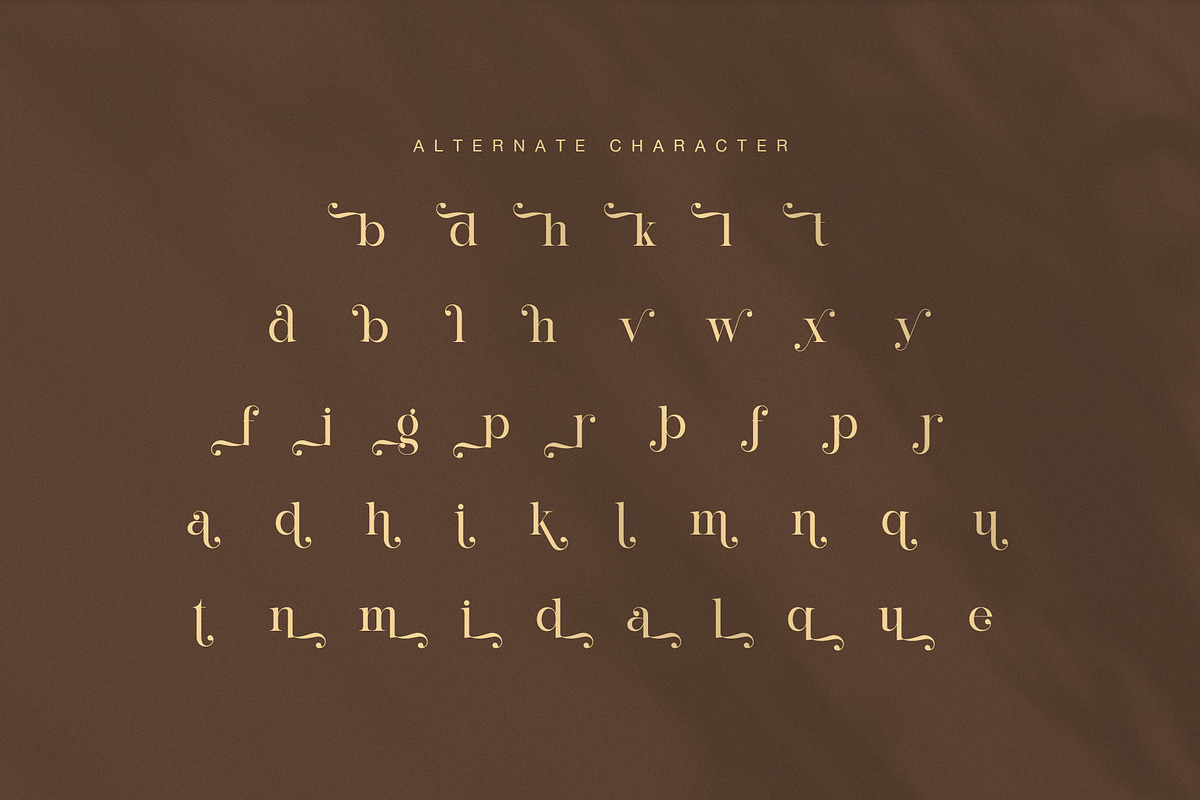 Moska Elegant Serif Font, a Serif Font by Graphicxell (Photo 8 of 8)